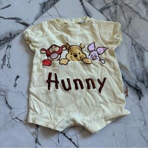 Disney Winnie the Pooh Cream Romper